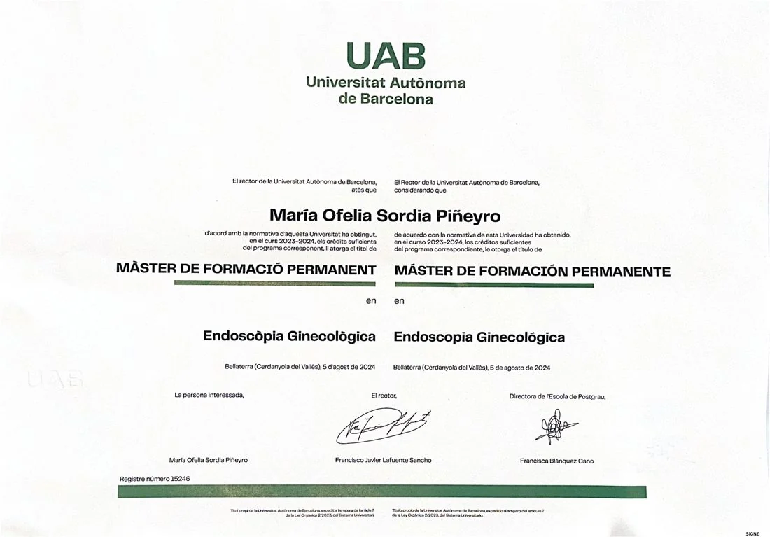 Máster internacional: Universitat Autònoma de Barcelona